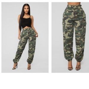 Oversized Camo Pants